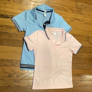 Kids Shirt Set - Blue and Pink